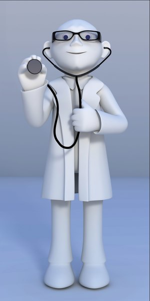 Doctor 3D model - TurboSquid 1386671