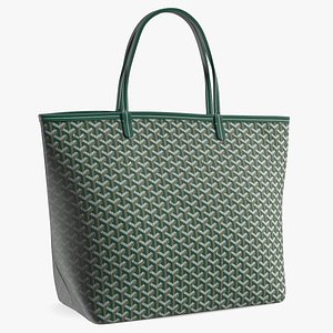 Goyard St Louis Medium Tote Deep Green model