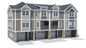 American Townhome 002 with floors
