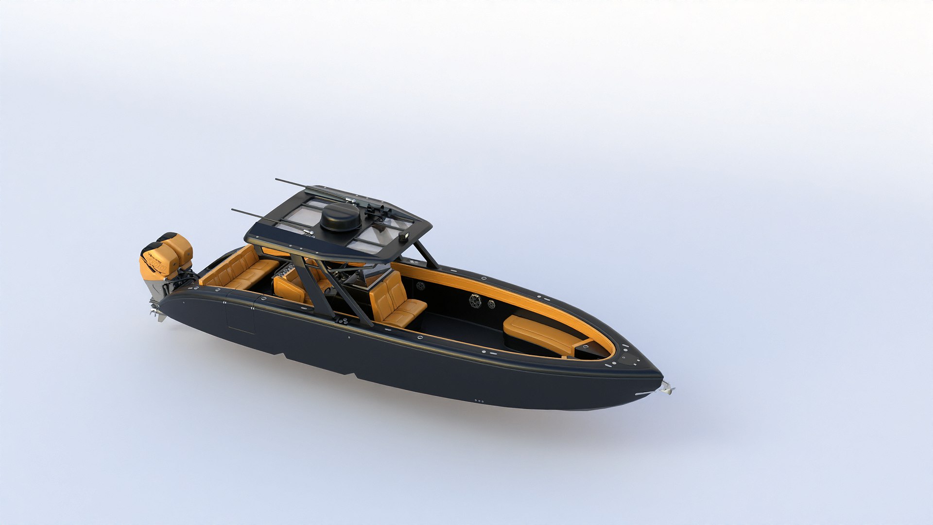 Motorboat 3D Model - TurboSquid 2290405