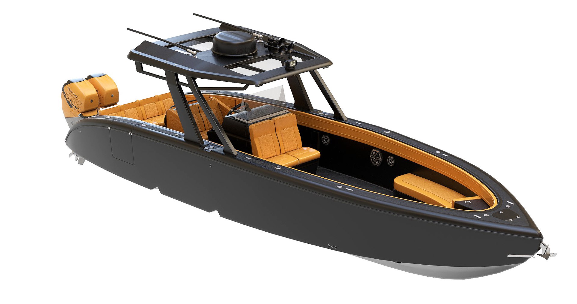 Motorboat 3D Model - TurboSquid 2290405