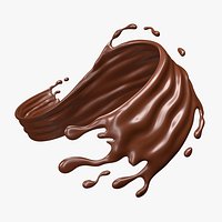 Chocolate Liquid Splash 013