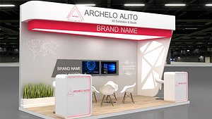 3D 3D Exhibition Stall