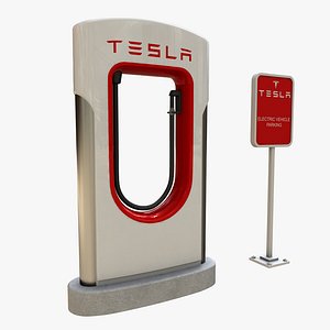 Tesla Electric Vehicle Charger - Supercharger