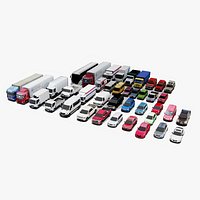 Vehicle Pack Lowpoly