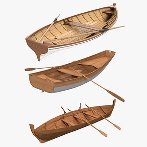 Rowing Boats Collection model