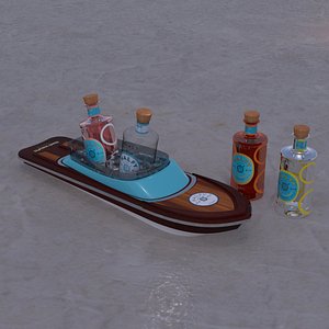 3D Malfy Boat