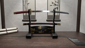 katana 3D model