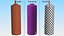 Lit Dome Top Altar Pillar Candle Purple