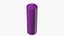 Lit Dome Top Altar Pillar Candle Purple