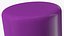 Lit Dome Top Altar Pillar Candle Purple