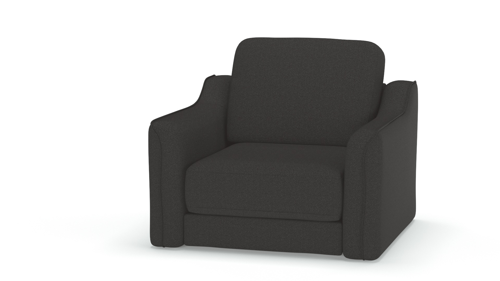 3D Benjara Fabric Upholstered Chair - TurboSquid 2084798