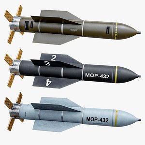 X3 GBU-57 MOP Anti-Bunker Bombs PBR