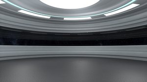 Sci Fi RoomC4d 3D model