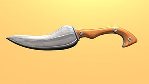 toon knife 3D model
