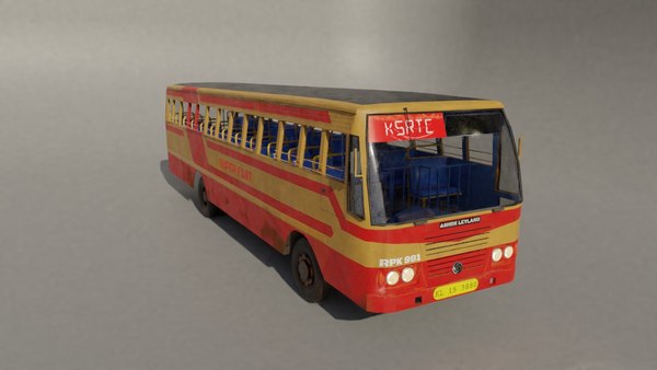 3D Ksrtc Models | TurboSquid