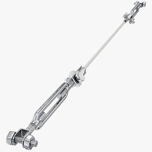 Turnbuckles with Cable V1