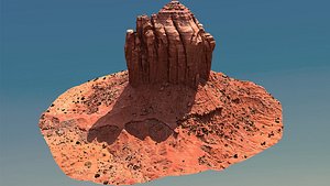 canyon cliff model