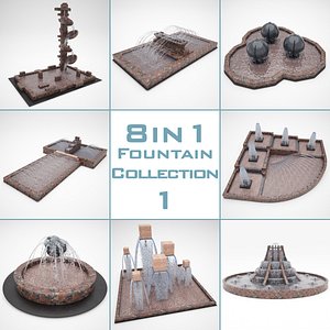 3d fountain 8 1