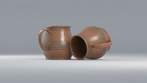 3D model Antique Pottery 5
