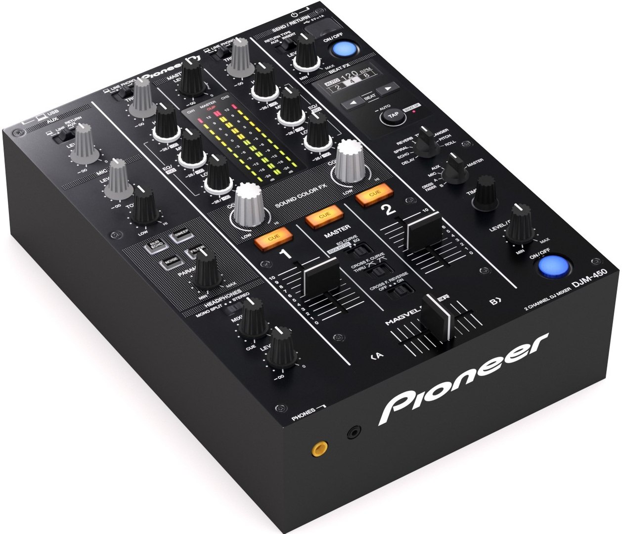 Pioneer DJM-450 3D model - TurboSquid 1851177