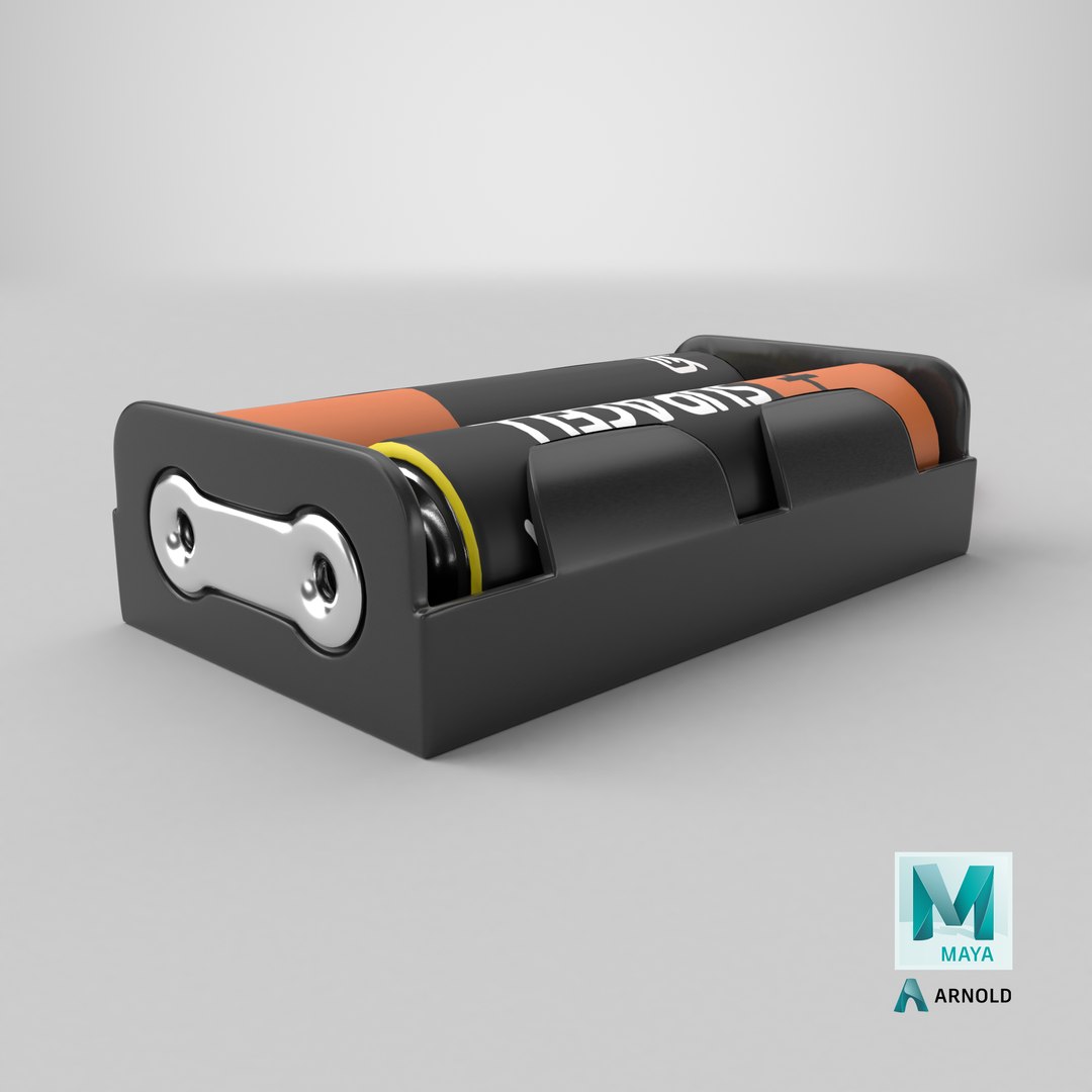 AA Battery Holder(1) 3D model https://p.turbosquid.com/ts-thumb/pW/6Ovt7h/eD/stemcell_maya_arnold_render/png/1753114605/1920x1080/fit_q87/d20a3fe699fefb763ab35c846fac6cea89246929/stemcell_maya_arnold_render.jpg