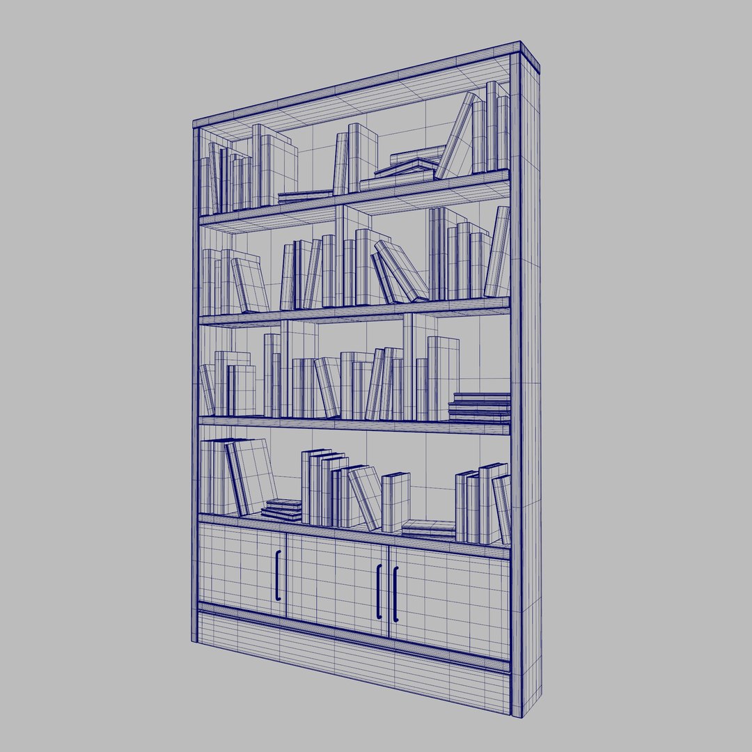 Book Case 3D https://p.turbosquid.com/ts-thumb/pW/6ge8rT/6H/wire_02/jpg/1719037183/1920x1080/fit_q87/cc2a6e08ac4d644311274f62aa9471b2631f9fad/wire_02.jpg