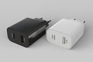 USB Type-C Charger 3D model