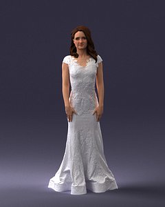 Bride in dress 0414-2
