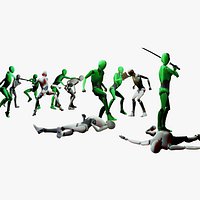 Brutal Finish Kill animations - Motion Cast25 Vol2