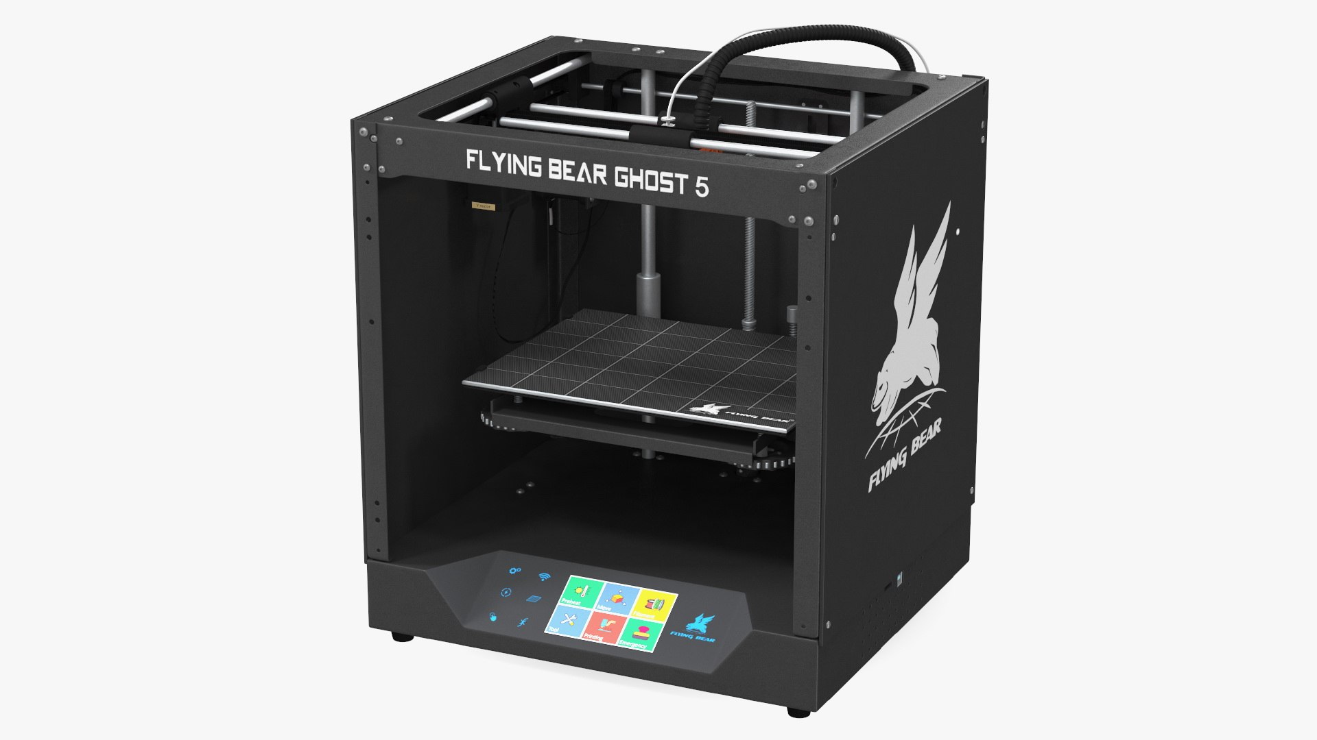 3D Flying Bear 5 Printer Rigged TurboSquid 2079997