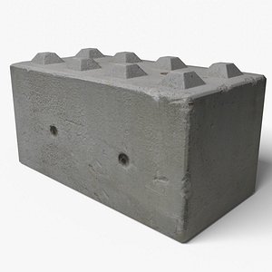 Concrete City Slab Photoscaned LowPoly