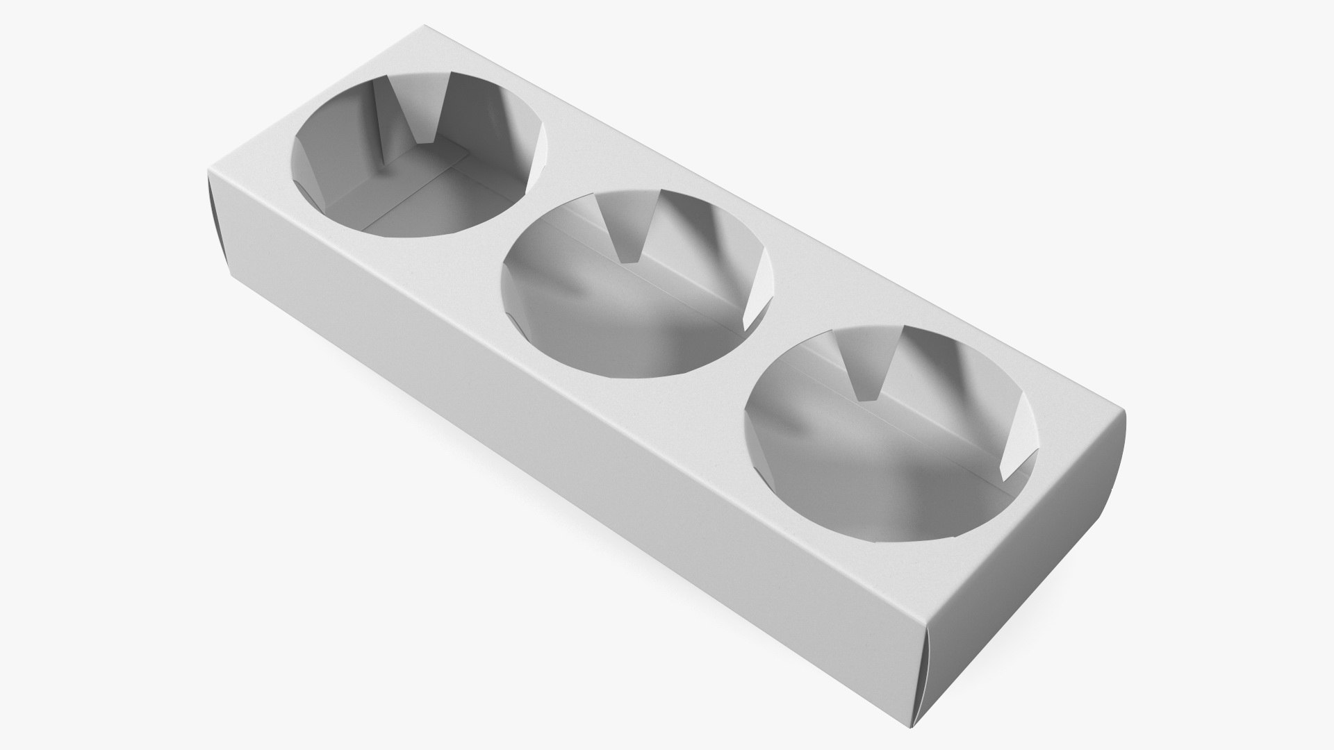 3 Tier Disposable Cup Holder 3D model preview
