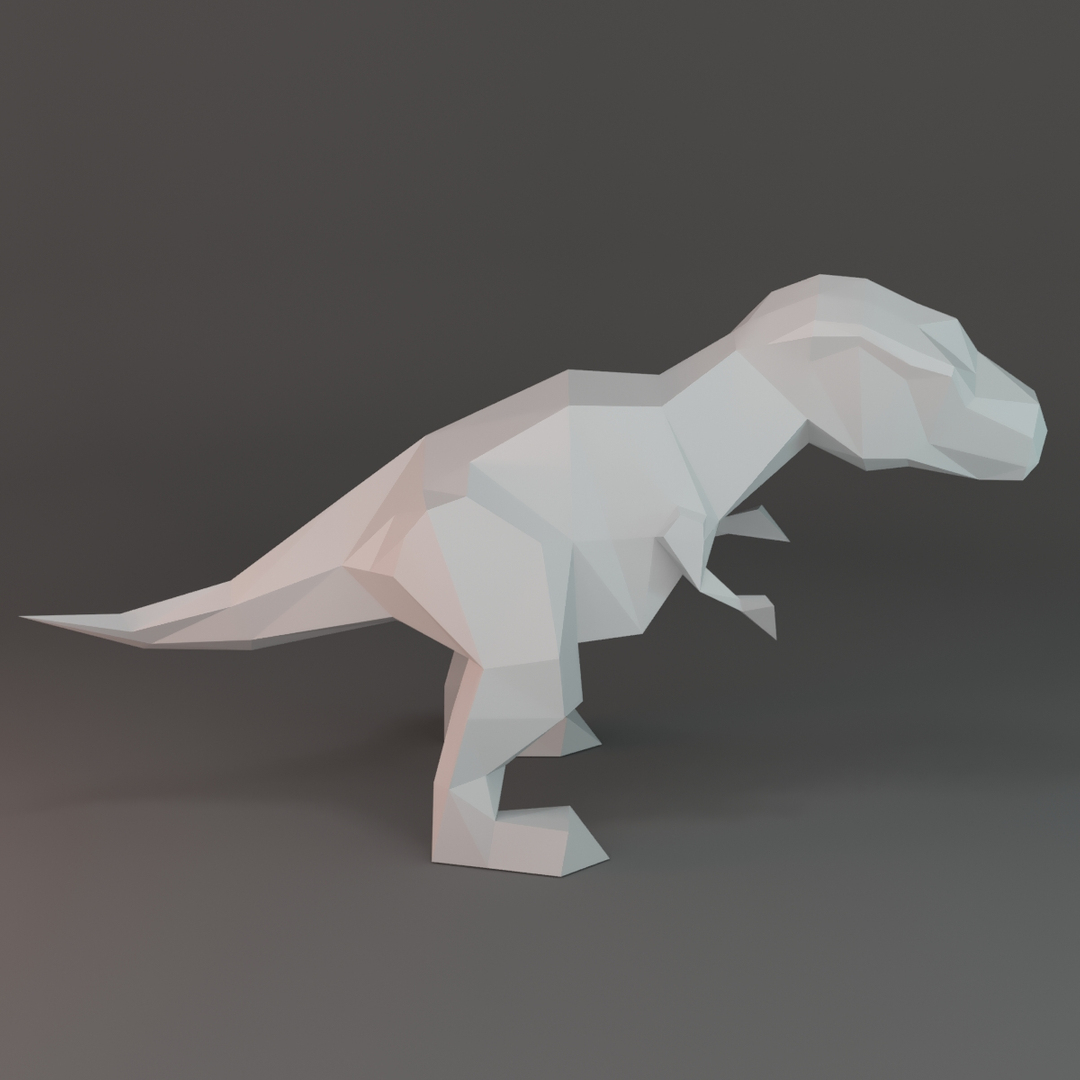 Figure Low-poly 3d Max