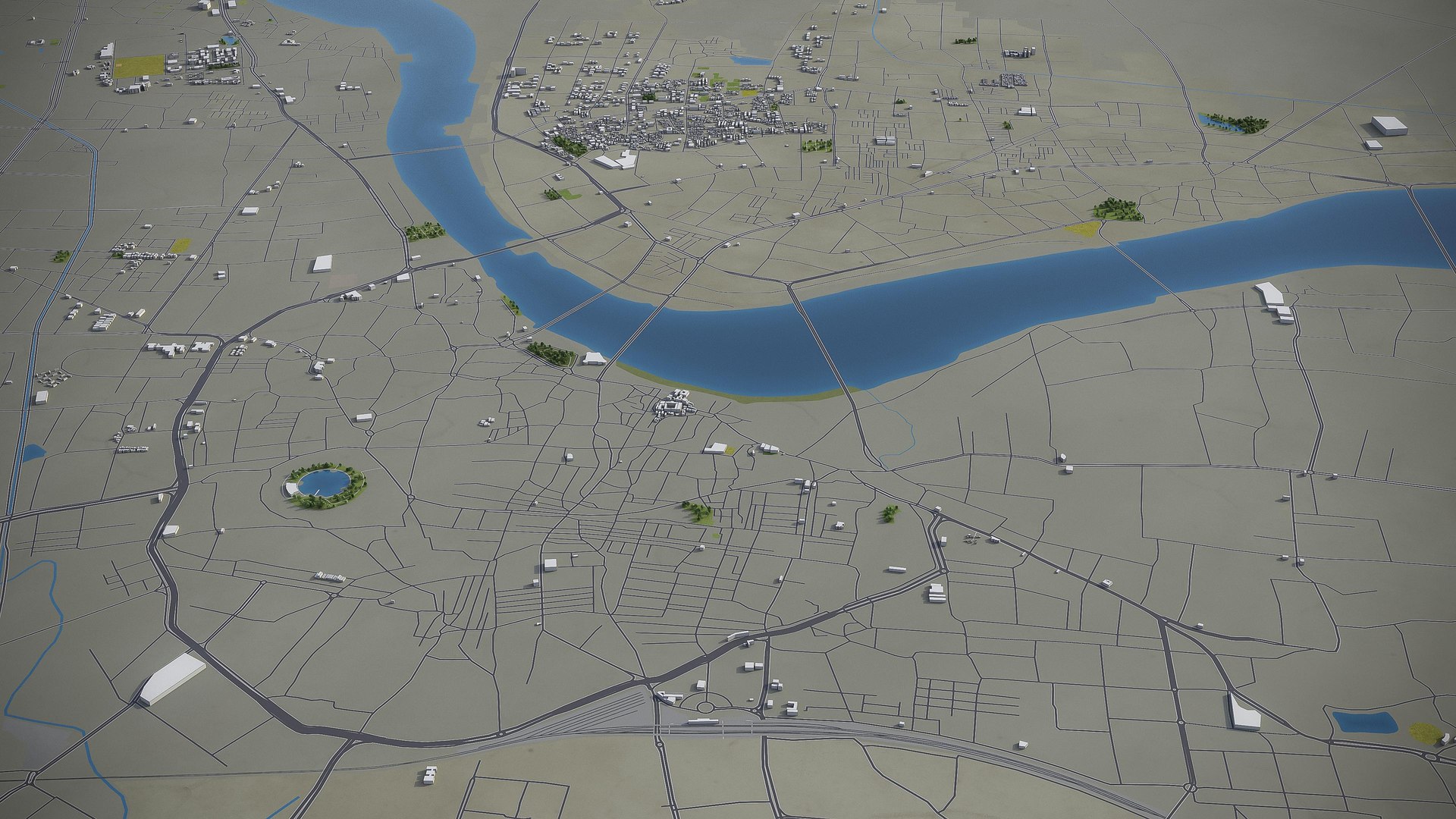 Surat Surrounding 3D Model - TurboSquid 1510238
