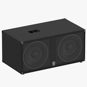 3D professional yamaha speaker sw218v model