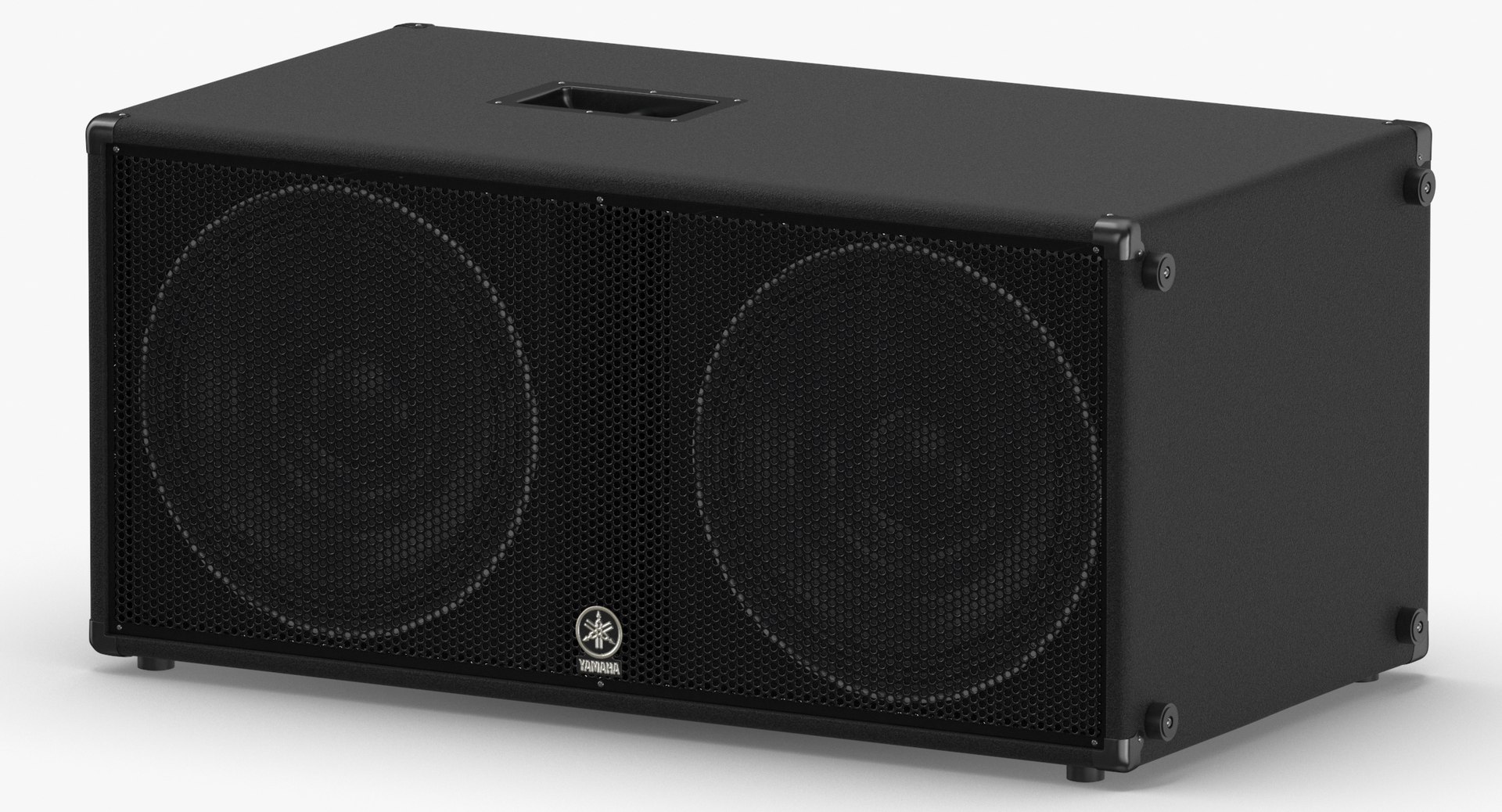 3D Professional Yamaha Speaker Sw218v Model TurboSquid 1604084