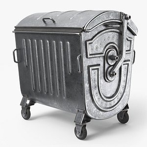 Metal Garbage Container C1 - PBR