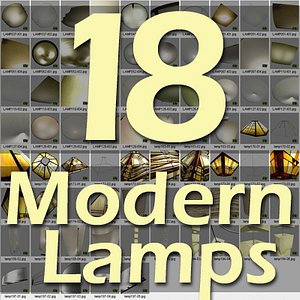 lamp glass metal 3d max