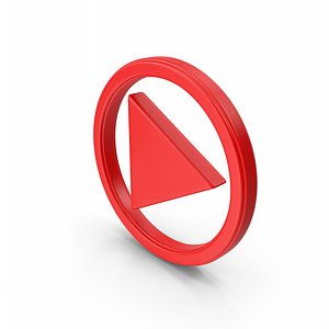 Play Icon 4 3D model