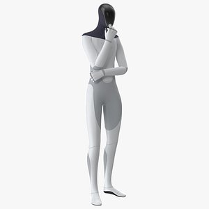 Tesla Bot Standing Pose 3D model