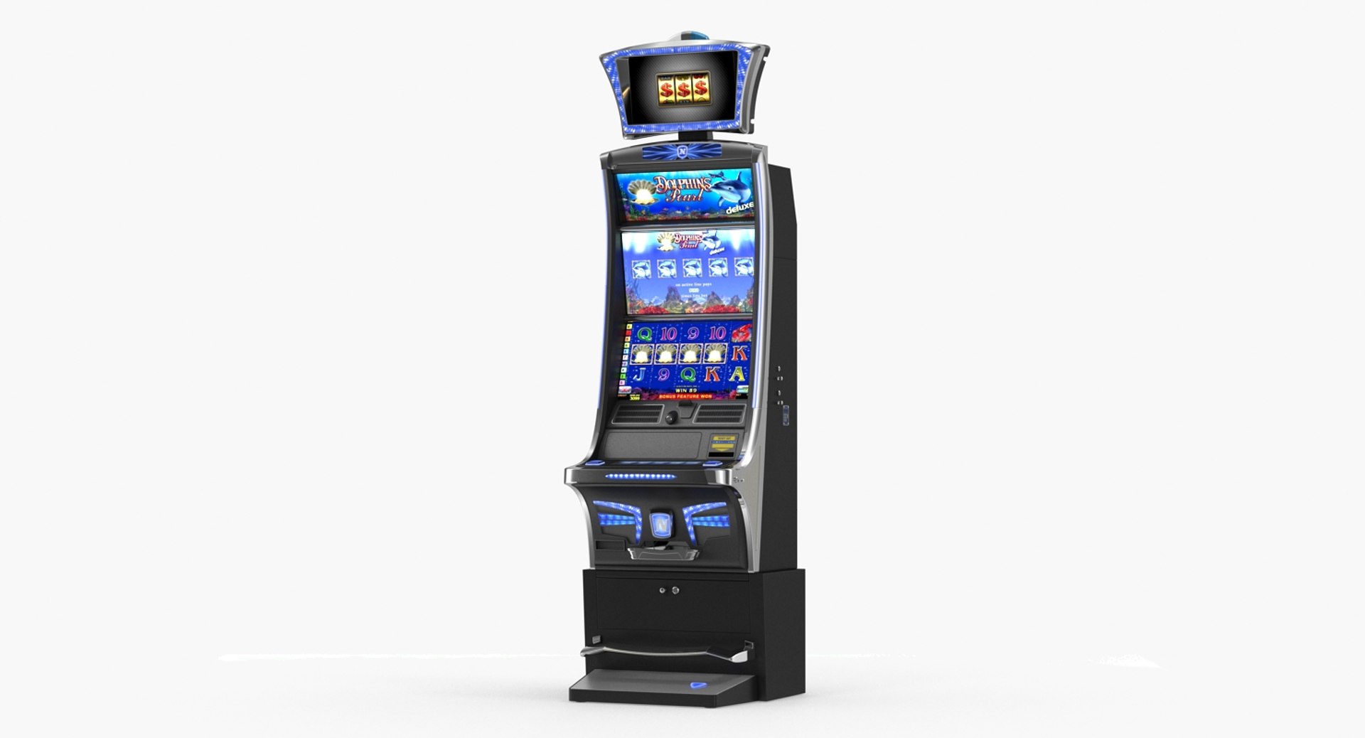 Slot Machine Generic 3D model preview
