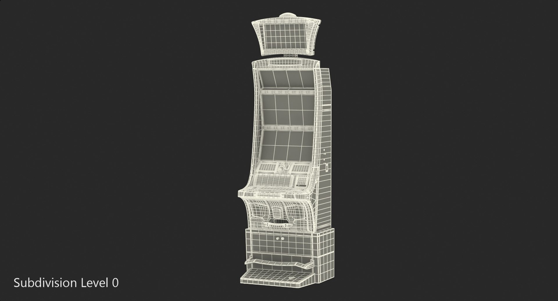 3D slot machine generic - TurboSquid 1278349