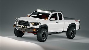 3D toyota tacoma 2018 model