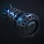 3D model sci-fi engine