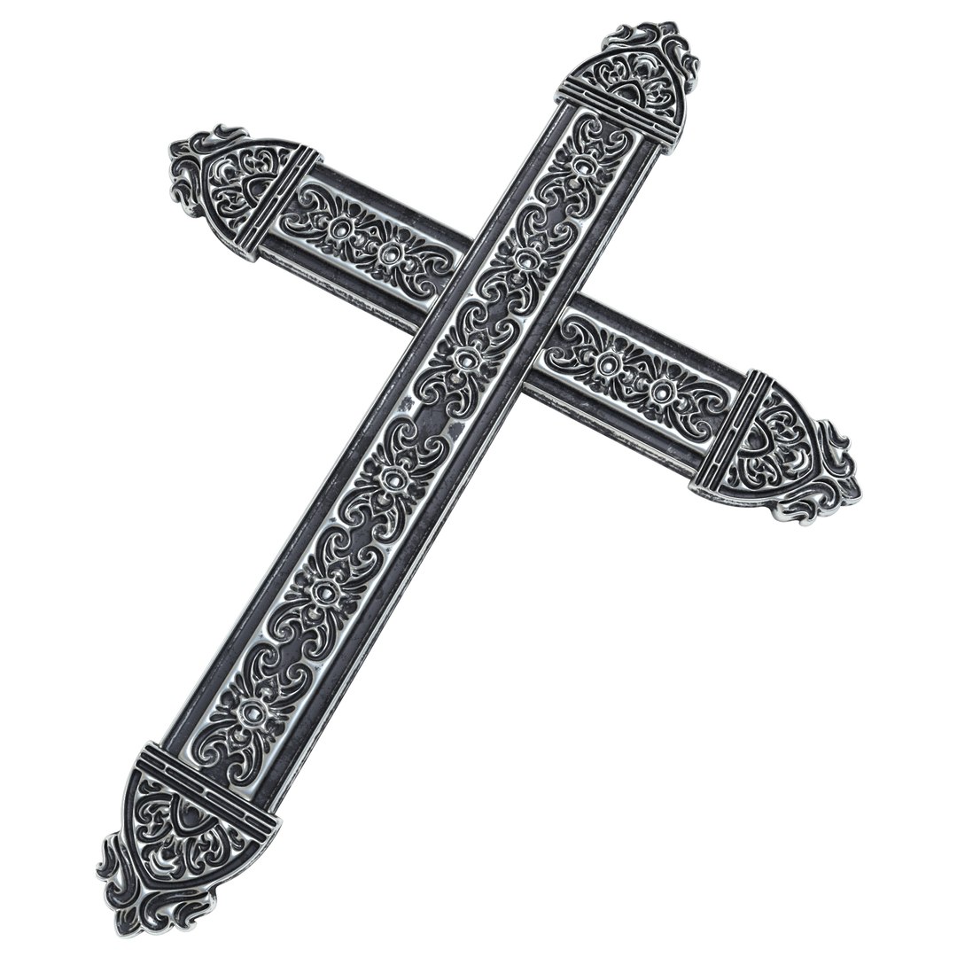 5 Christian Cross V 05 3D Model - TurboSquid 2291846