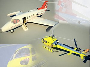 Eurocopter & LearJet pack