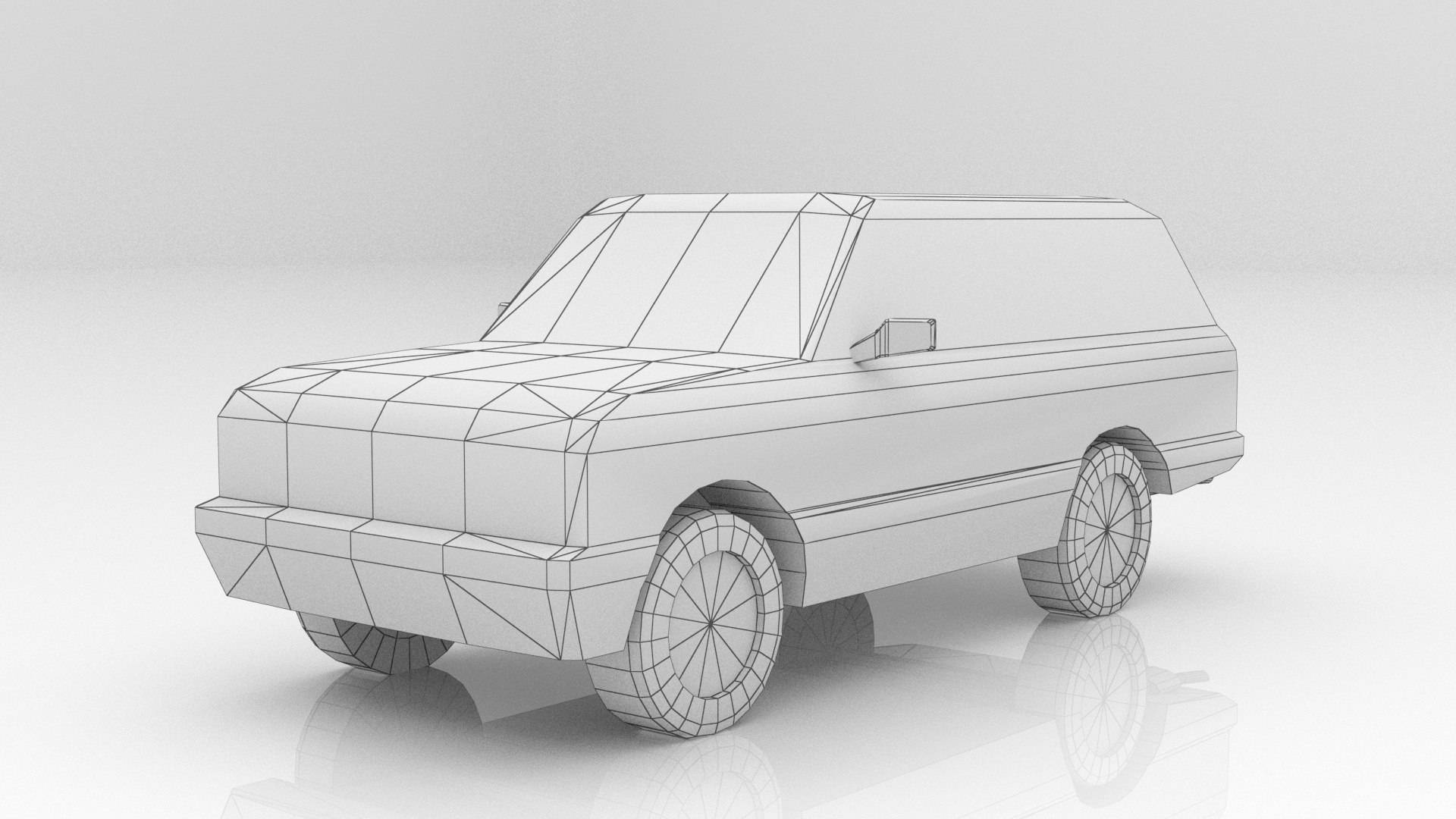 3D Range Rover Classic Model - TurboSquid 1929830