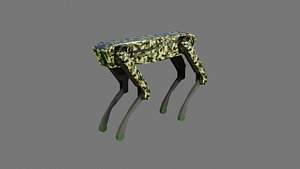 RoboticDogV1 - Low Poly PBR- Game Ready