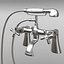 bath shower 3d model